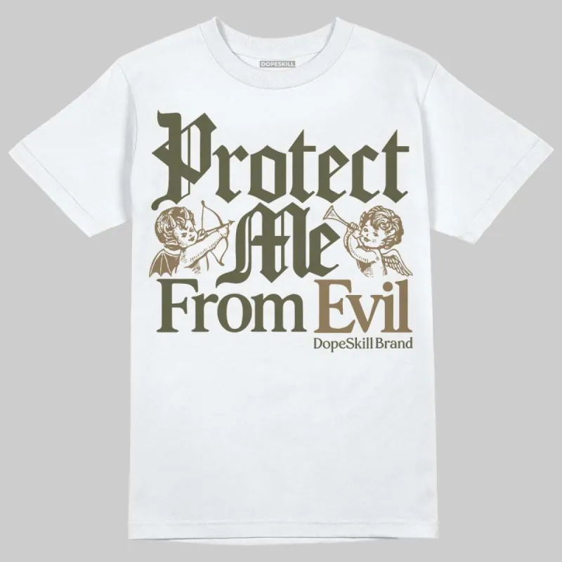 Samba OG Focus Olive DopeSkill T-Shirt Protect Me From Evil Graphic sold by DopeSkill