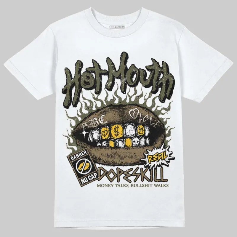 Samba OG Focus Olive DopeSkill T-Shirt Hot Mouth Graphic sold by DopeSkill