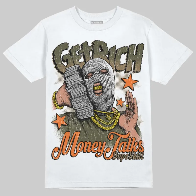 Samba OG Focus Olive DopeSkill T-Shirt Get Rich Graphic sold by DopeSkill