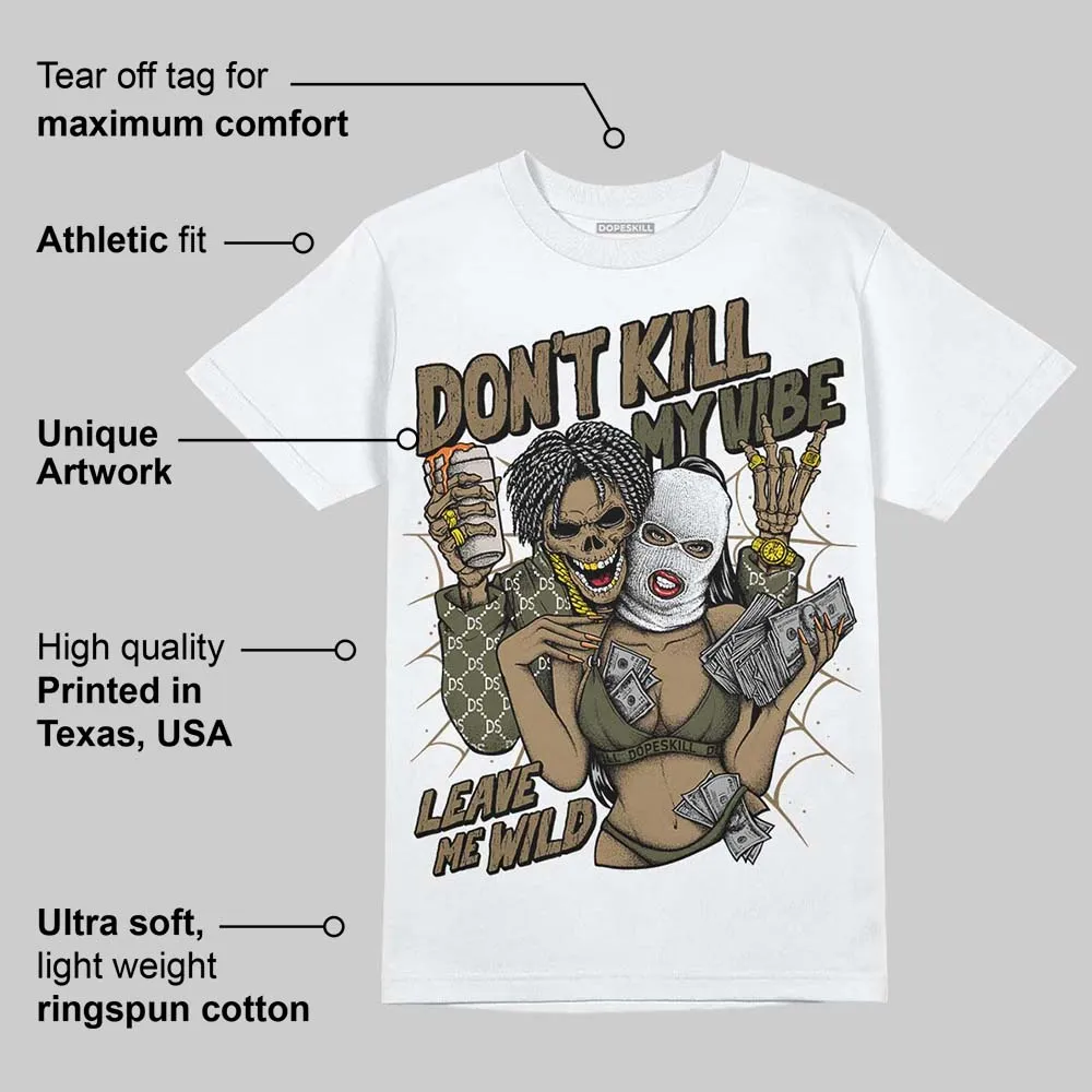 Samba OG Focus Olive DopeSkill T-Shirt Don't Kill My Vibe Graphic sold by DopeSkill product image thumbnail 4