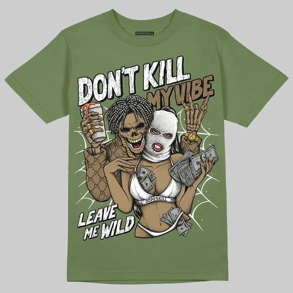 Samba OG Focus Olive DopeSkill T-Shirt Don't Kill My Vibe Graphic sold by DopeSkill product image thumbnail 3