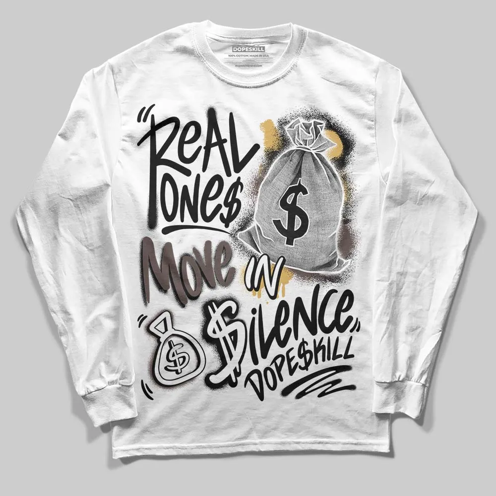 Samba OG Core Black Gum DopeSkill Long Sleeve T-Shirt Real Ones Move In Silence Graphic sold by DopeSkill product image thumbnail 2