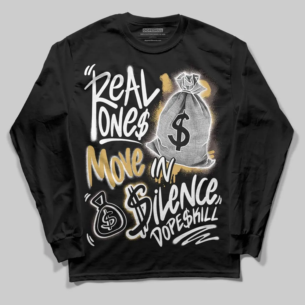 Samba OG Core Black Gum DopeSkill Long Sleeve T-Shirt Real Ones Move In Silence Graphic sold by DopeSkill