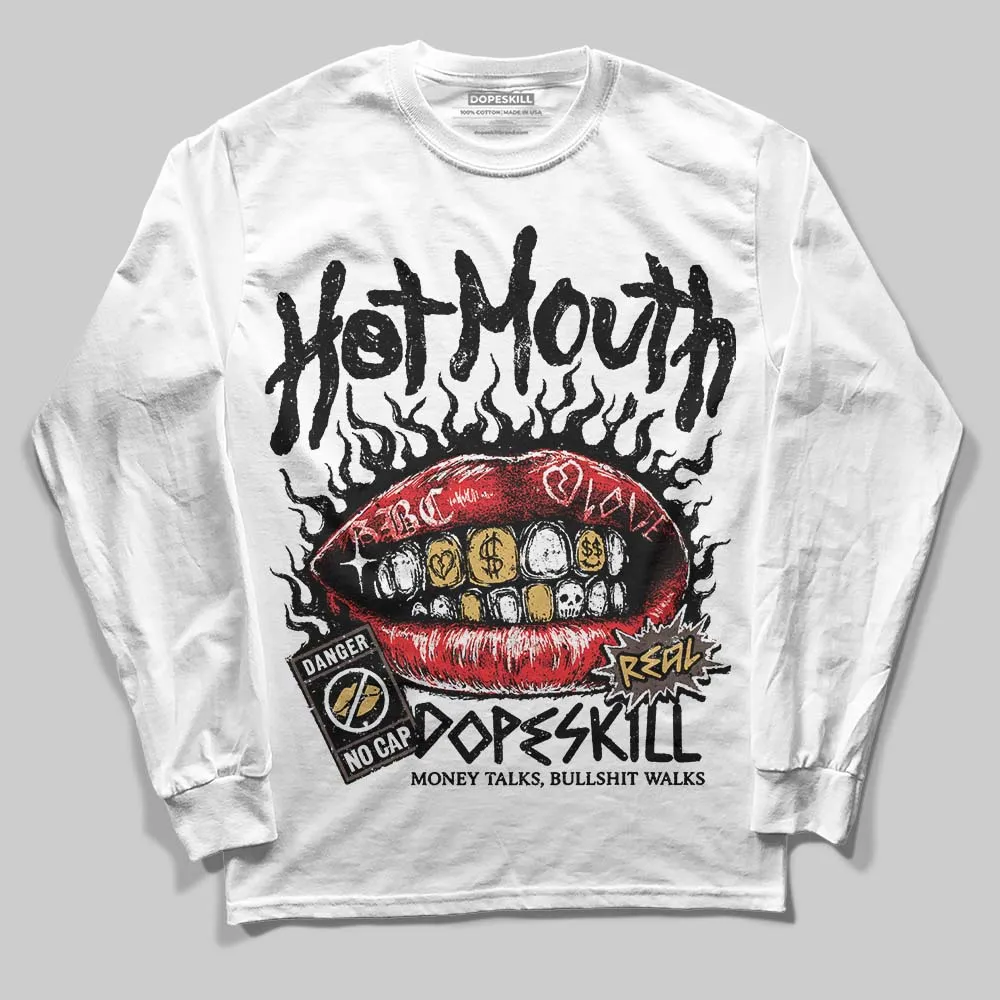 Samba OG Core Black Gum DopeSkill Long Sleeve T-Shirt Hot Mouth Graphic sold by DopeSkill product image thumbnail 2