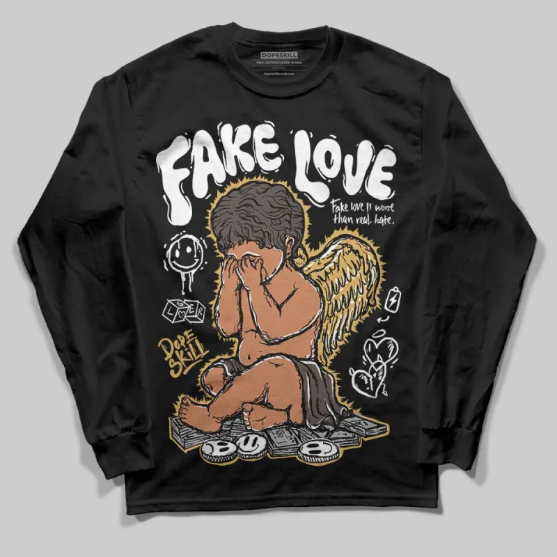 Samba OG Core Black Gum DopeSkill Long Sleeve T-Shirt False Love Graphic sold by DopeSkill