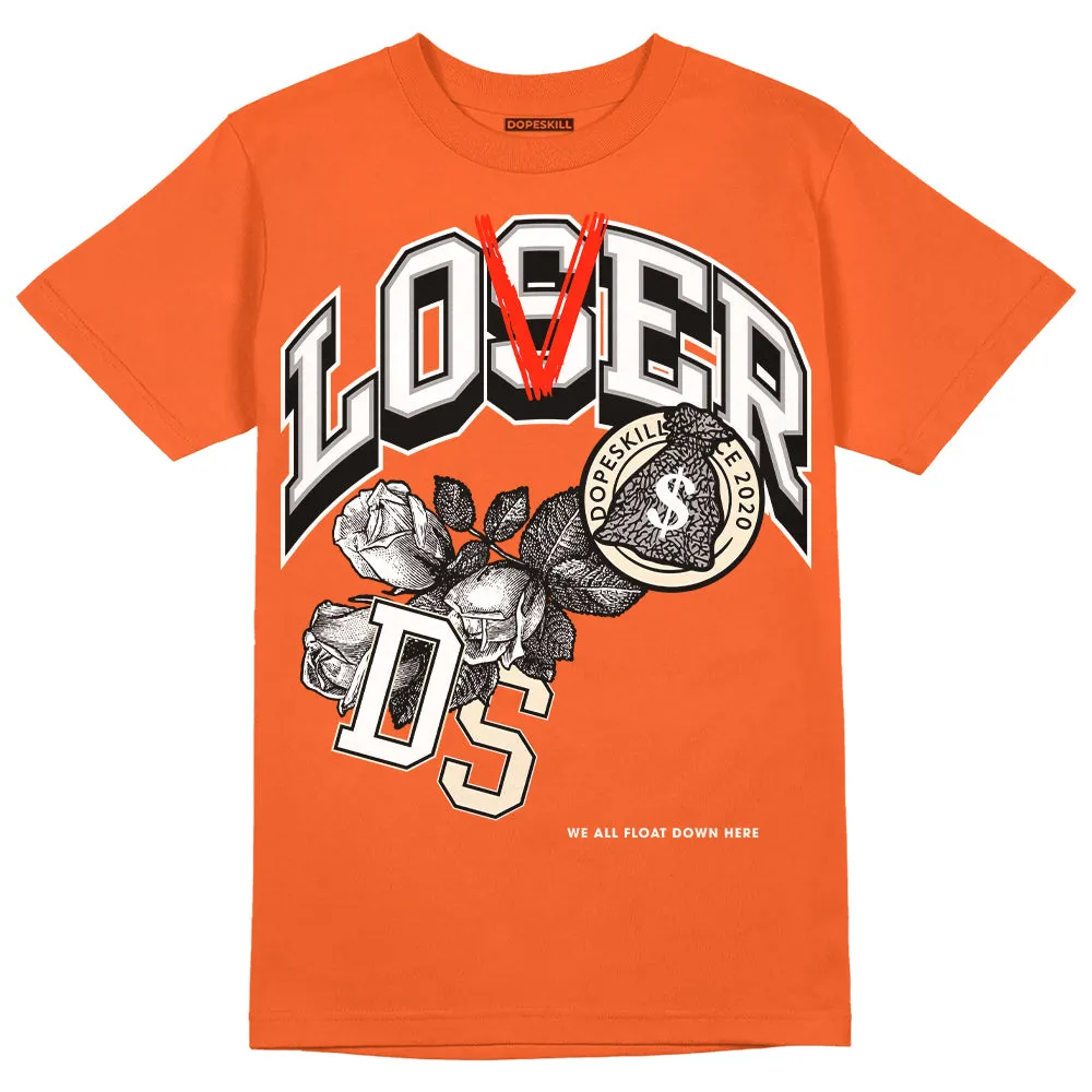 Georgia Peach 3s DopeSkill Orange T-shirt Loser Lover Graphic sold by DopeSkill