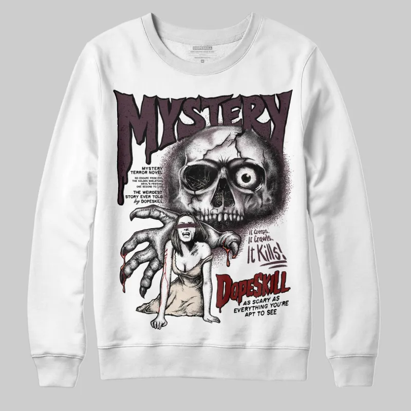 Samba OG Maroon Gold Metallic DopeSkill Sweatshirt Mystery Ghostly Grasp Graphic sold by DopeSkill