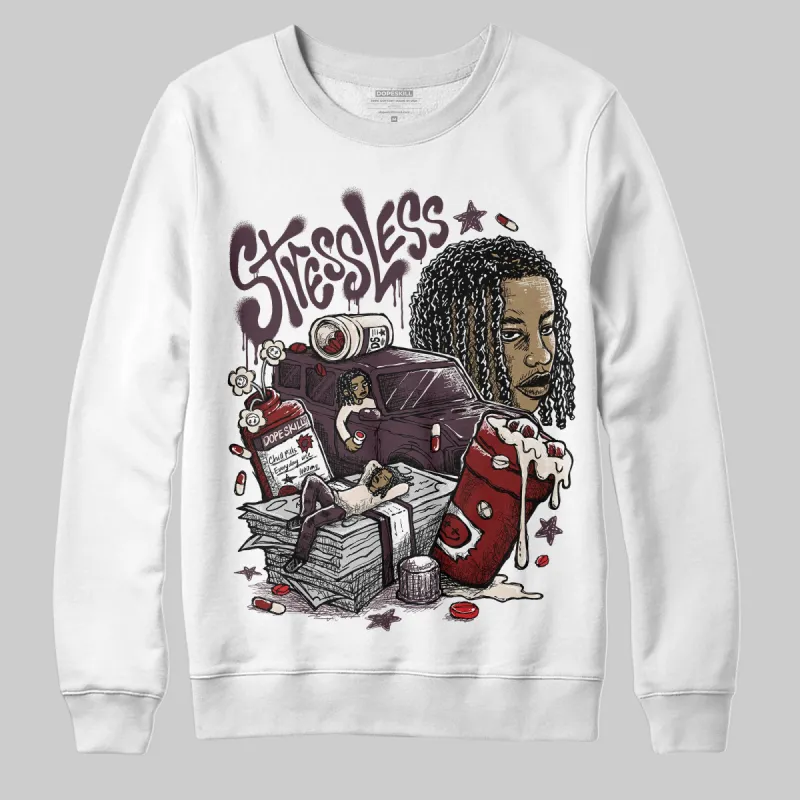 Samba OG Maroon Gold Metallic DopeSkill Sweatshirt Stressless Graphic sold by DopeSkill