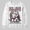 Samba OG Maroon Gold Metallic DopeSkill Sweatshirt Real Lover Graphic sold by DopeSkill
