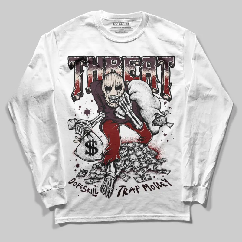 Samba OG Maroon Gold Metallic DopeSkill Long Sleeve T-Shirt Threat Graphic sold by DopeSkill