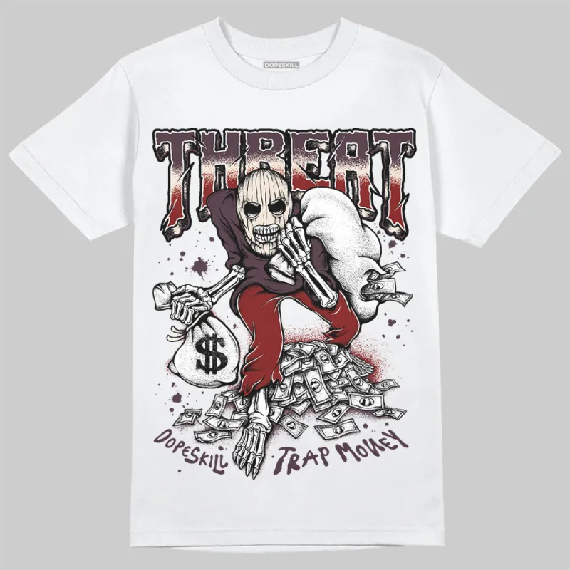 Samba OG Maroon Gold Metallic DopeSkill T-Shirt Threat Graphic sold by DopeSkill