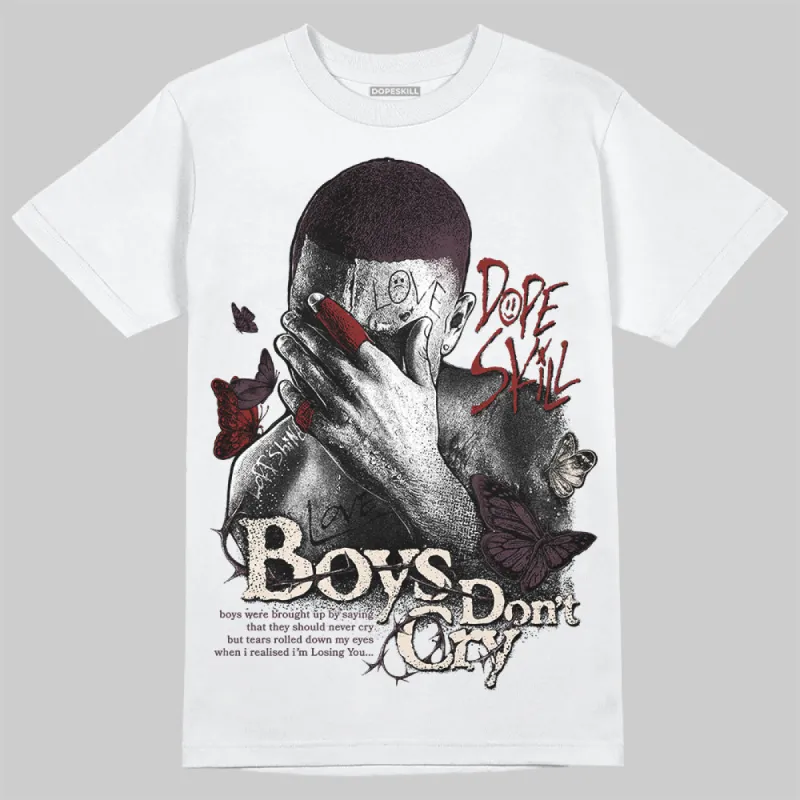 Samba OG Maroon Gold Metallic DopeSkill T-Shirt Boys Don't Cry Graphic sold by DopeSkill