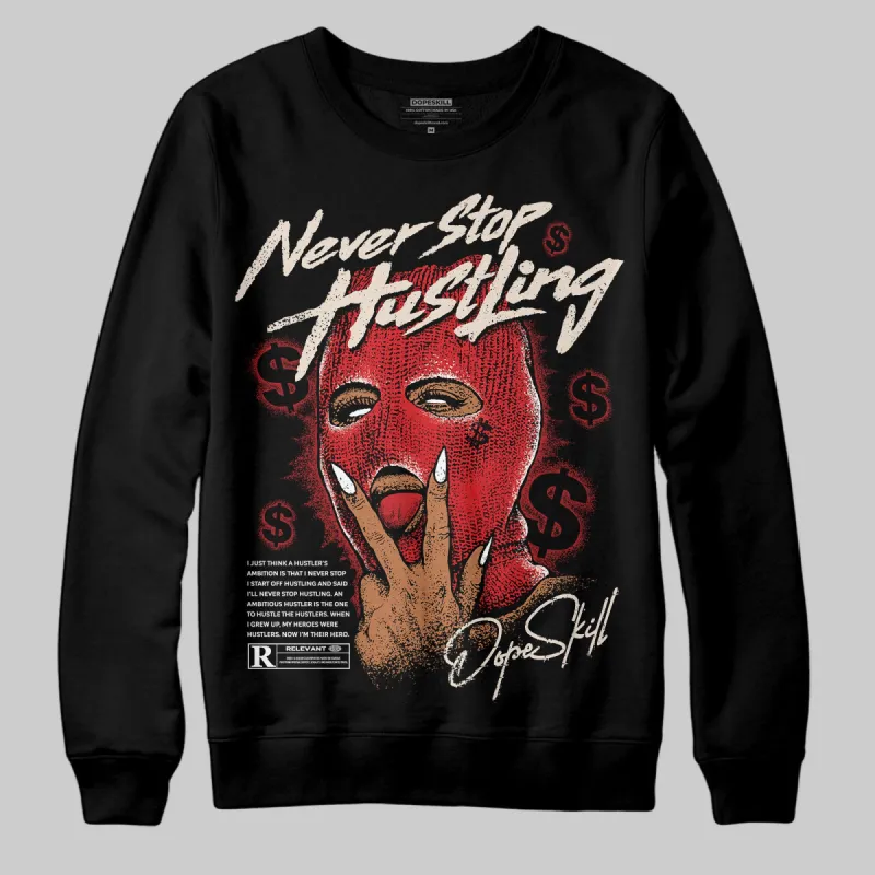 Samba OG Talchum Pack Scarlet DopeSkill Sweatshirt Never Stop Hustling Graphic sold by DopeSkill