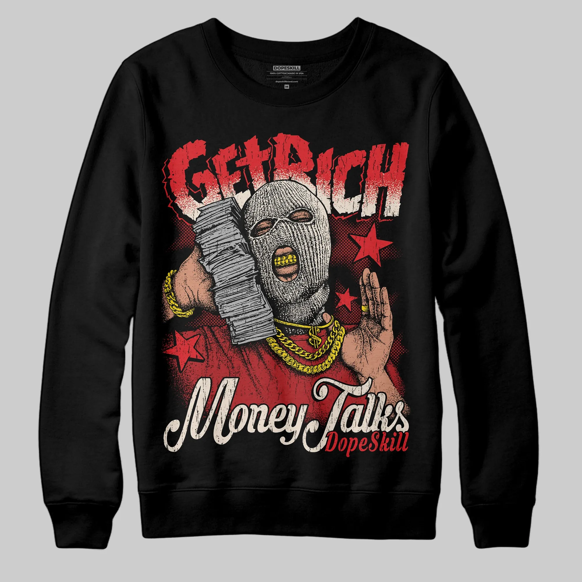 Samba OG Talchum Pack Scarlet DopeSkill Sweatshirt Get Rich Graphic sold by DopeSkill