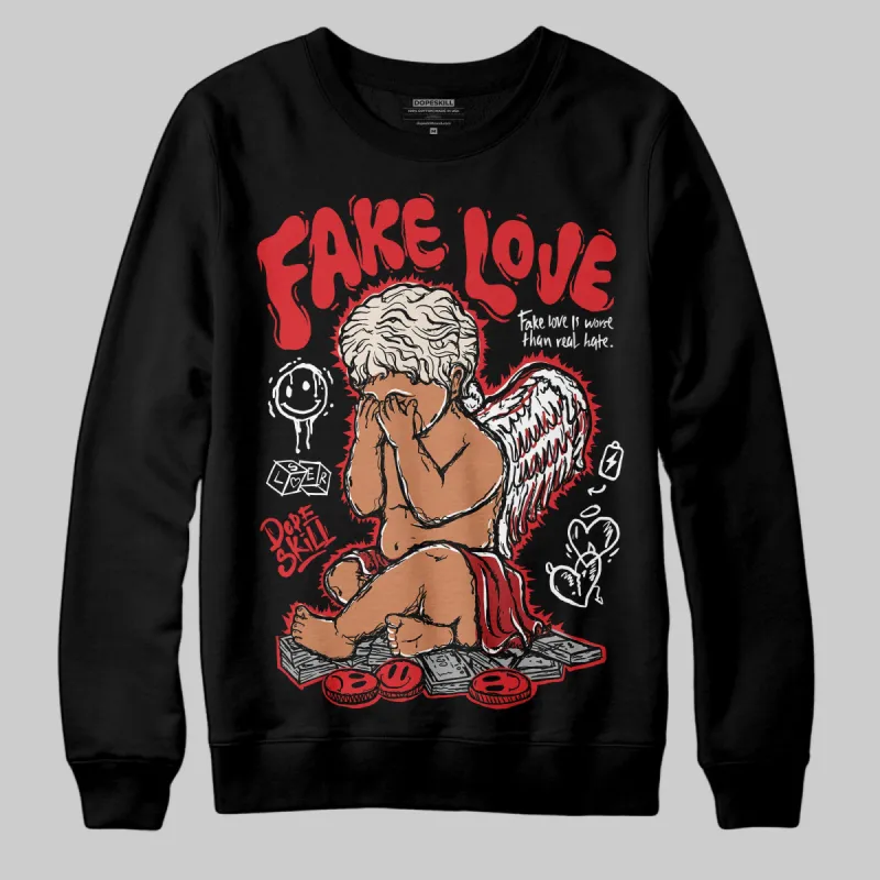 Samba OG Talchum Pack Scarlet DopeSkill Sweatshirt False Love Graphic sold by DopeSkill