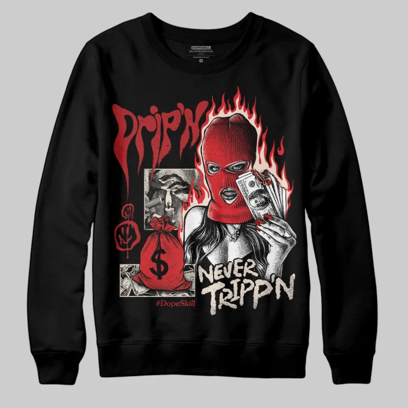 Samba OG Talchum Pack Scarlet DopeSkill Sweatshirt Drip'n Never Tripp'n Graphic sold by DopeSkill