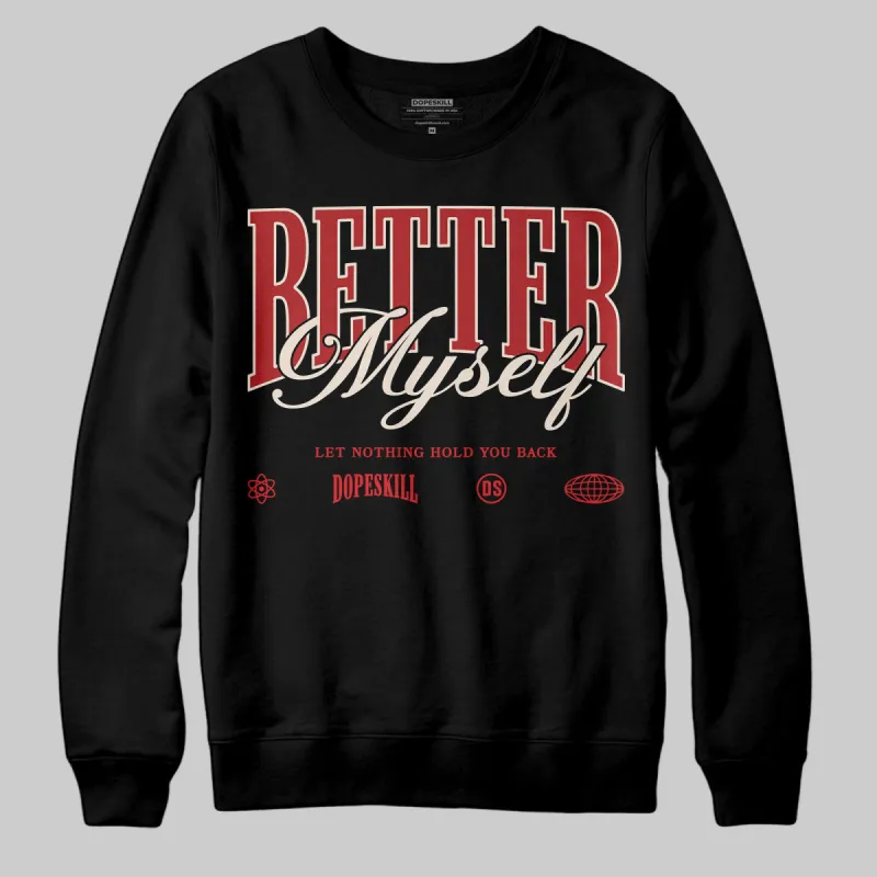Samba OG Talchum Pack Scarlet DopeSkill Sweatshirt Better Myself Graphic sold by DopeSkill