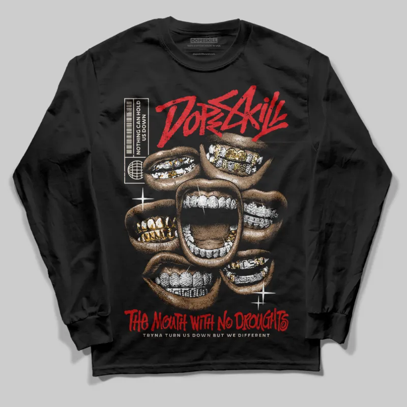 Samba OG Talchum Pack Scarlet DopeSkill Long Sleeve T-Shirt The Mouth With No Droughts Graphic sold by DopeSkill