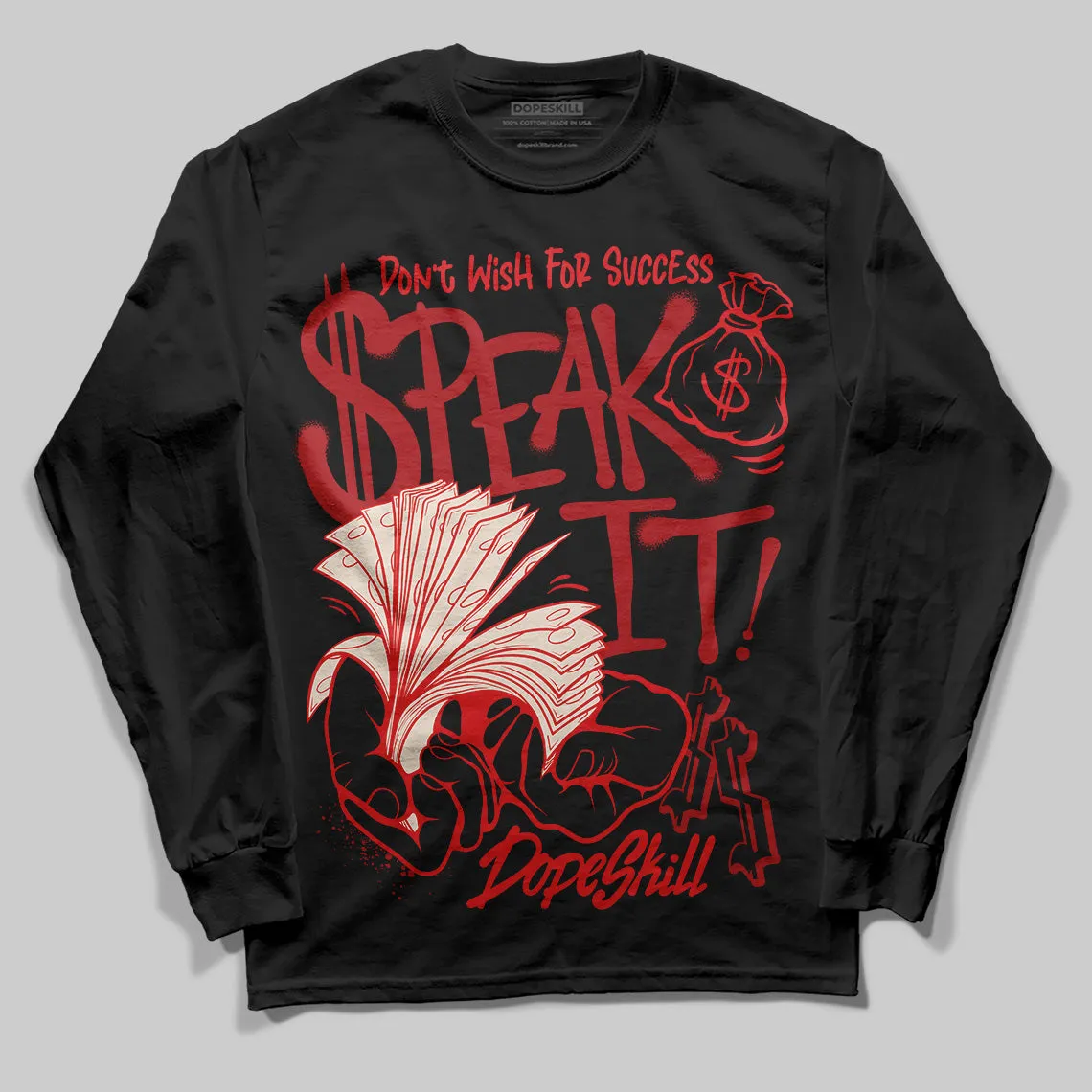 Samba OG Talchum Pack Scarlet DopeSkill Long Sleeve T-Shirt Speak It Graphic sold by DopeSkill