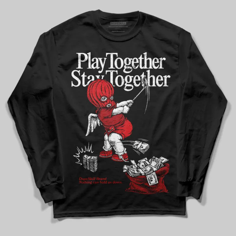 Samba OG Talchum Pack Scarlet DopeSkill Long Sleeve T-Shirt Play together, Stay together Graphic sold by DopeSkill