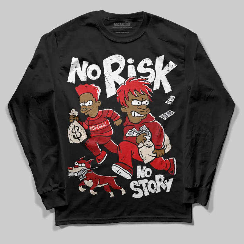 Samba OG Talchum Pack Scarlet DopeSkill Long Sleeve T-Shirt No Risk No Story Graphic sold by DopeSkill