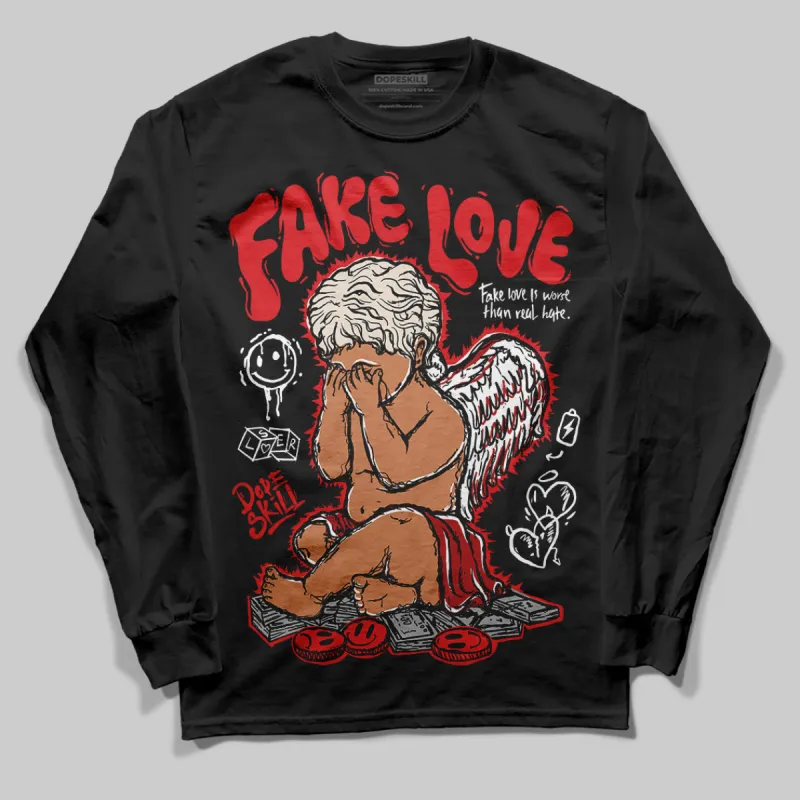 Samba OG Talchum Pack Scarlet DopeSkill Long Sleeve T-Shirt False Love Graphic sold by DopeSkill