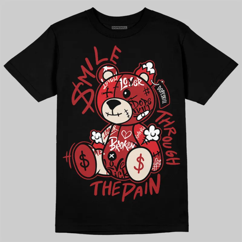 Samba OG Talchum Pack Scarlet DopeSkill T-Shirt Smile Through The Pain Graphic sold by DopeSkill