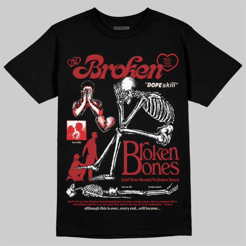 Samba OG Talchum Pack Scarlet DopeSkill T-Shirt Broken Bones Graphic sold by DopeSkill