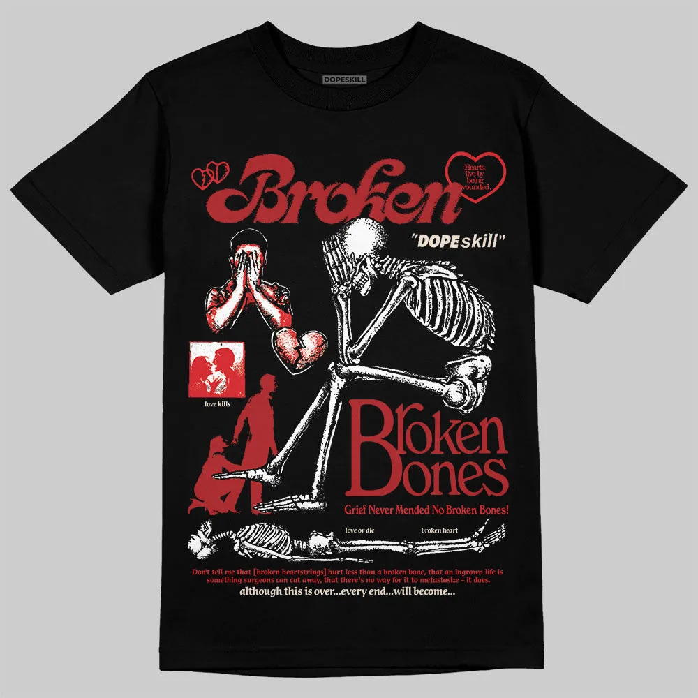 Samba OG Talchum Pack Scarlet DopeSkill T-Shirt Broken Bones Graphic sold by DopeSkill