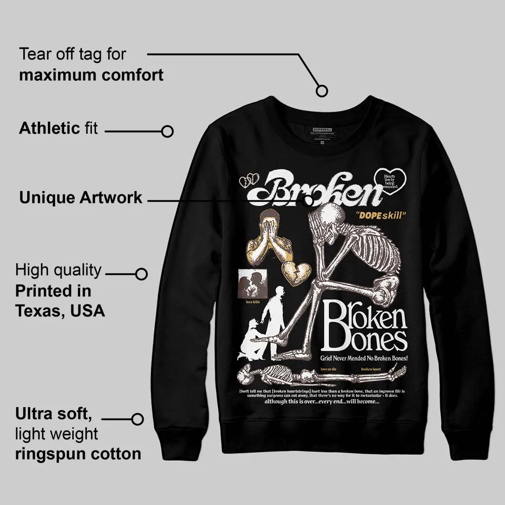 Samba OG Core Black Gum DopeSkill Sweatshirt Broken Bones Graphic sold by DopeSkill product image thumbnail 3
