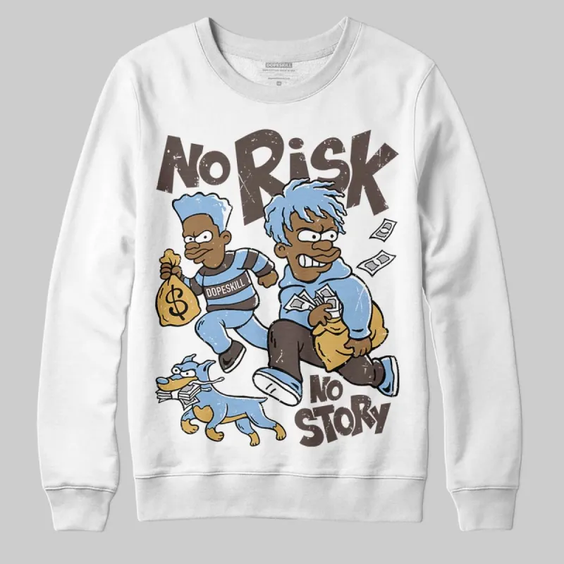Handball Spezial Light Blue DopeSkill Sweatshirt No Risk No Story Graphic sold by DopeSkill