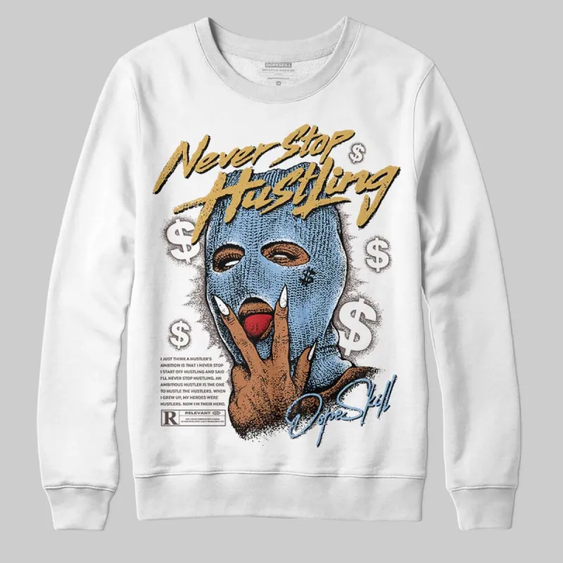 Handball Spezial Light Blue DopeSkill Sweatshirt Never Stop Hustling Graphic sold by DopeSkill