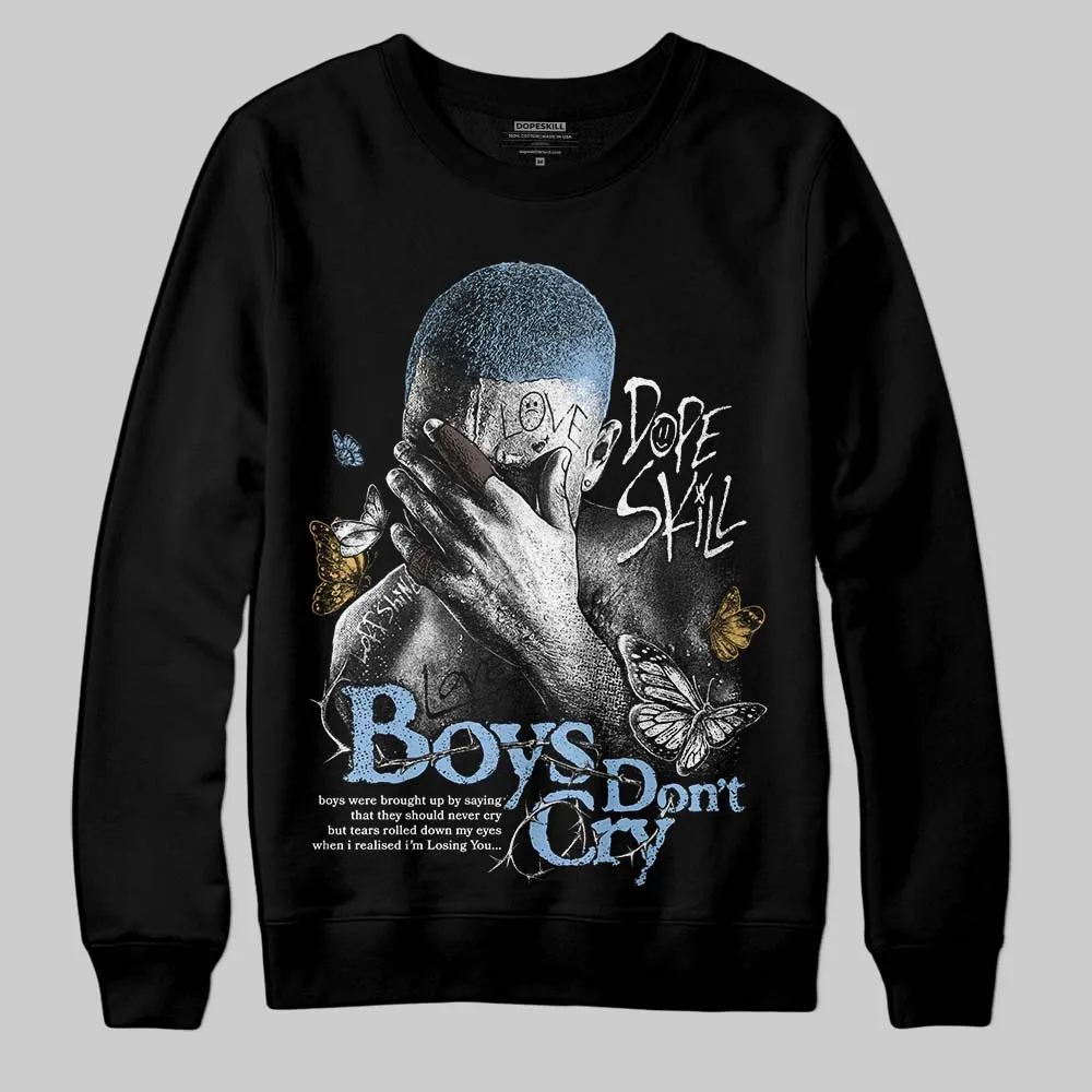 Handball Spezial Light Blue DopeSkill Sweatshirt Boys Don't Cry Graphic sold by DopeSkill product image thumbnail 2