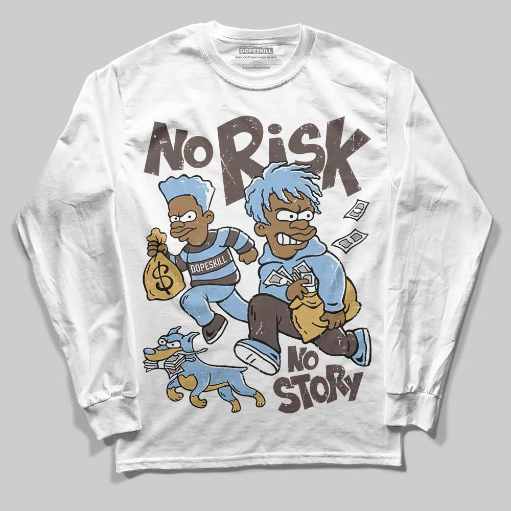 Handball Spezial Light Blue DopeSkill Long Sleeve T-Shirt No Risk No Story Graphic sold by DopeSkill