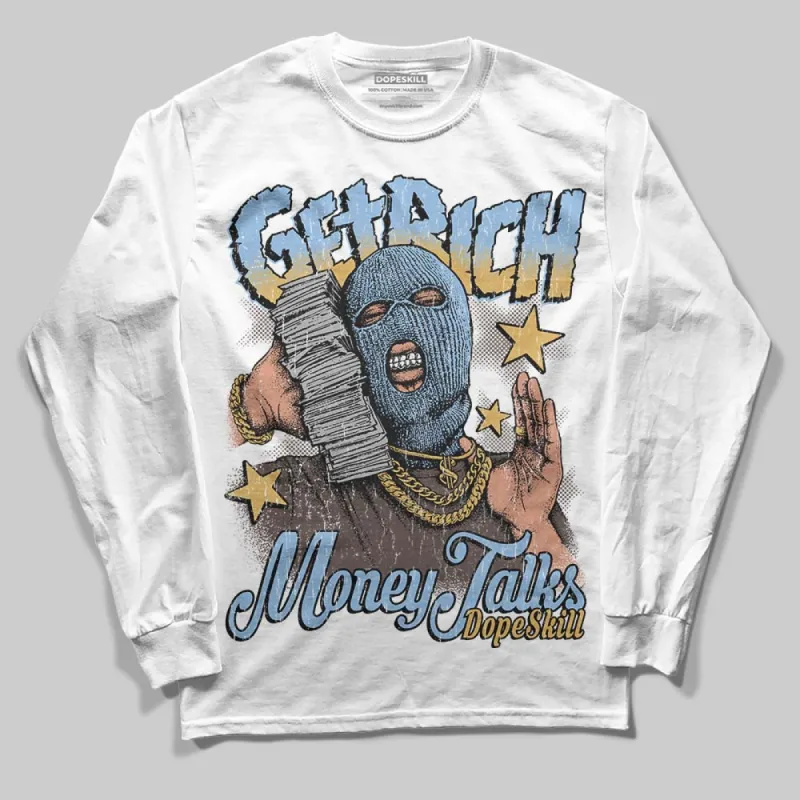 Handball Spezial Light Blue DopeSkill Long Sleeve T-Shirt Get Rich Graphic sold by DopeSkill