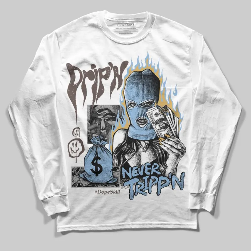 Handball Spezial Light Blue DopeSkill Long Sleeve T-Shirt Drip'n Never Tripp'n Graphic sold by DopeSkill