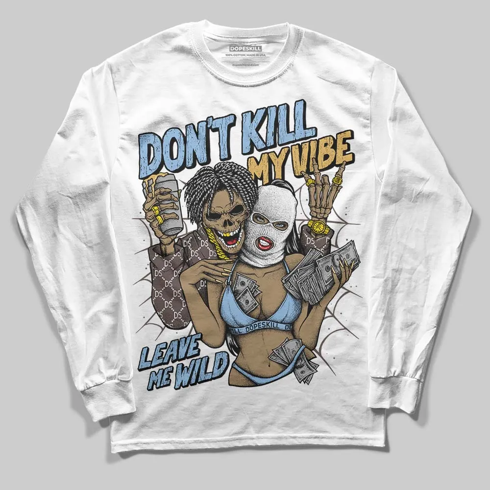 Handball Spezial Light Blue DopeSkill Long Sleeve T-Shirt Don't Kill My Vibe Graphic sold by DopeSkill