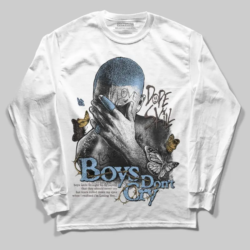Handball Spezial Light Blue DopeSkill Long Sleeve T-Shirt Boys Don't Cry Graphic sold by DopeSkill