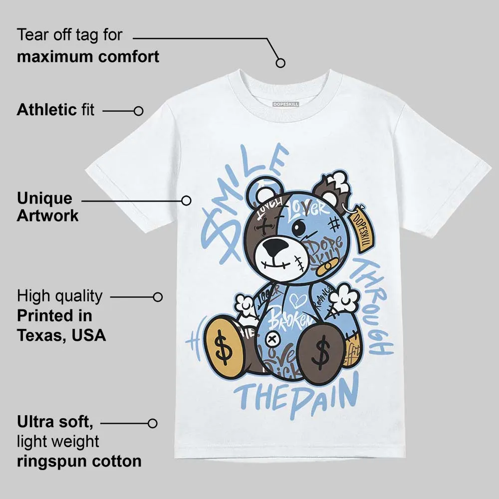 Handball Spezial Light Blue DopeSkill T-Shirt Smile Through The Pain Graphic sold by DopeSkill product image thumbnail 4