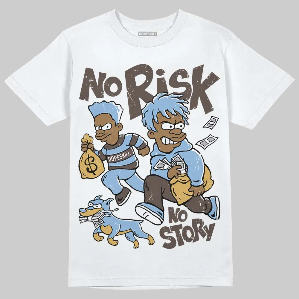 Handball Spezial Light Blue DopeSkill T-Shirt No Risk No Story Graphic sold by DopeSkill