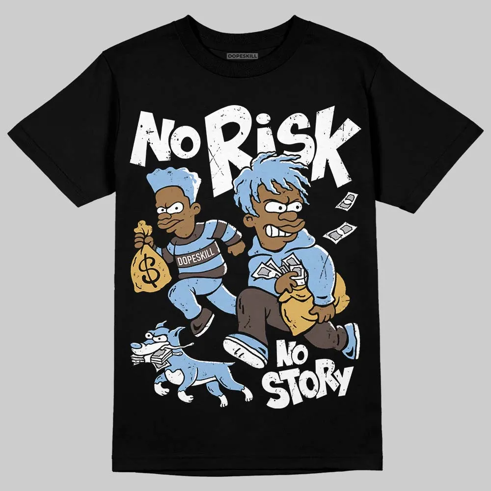 Handball Spezial Light Blue DopeSkill T-Shirt No Risk No Story Graphic sold by DopeSkill product image thumbnail 2