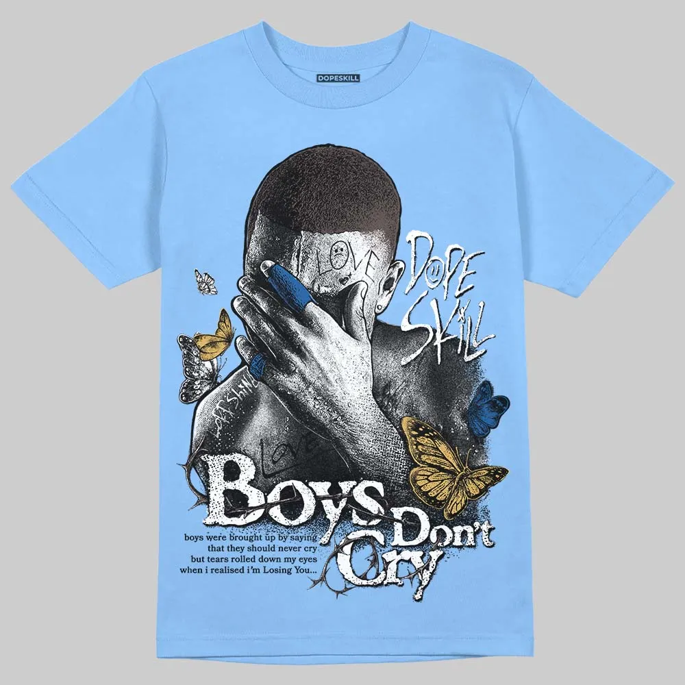 Handball Spezial Light Blue DopeSkill T-Shirt Boys Don't Cry Graphic sold by DopeSkill product image thumbnail 3