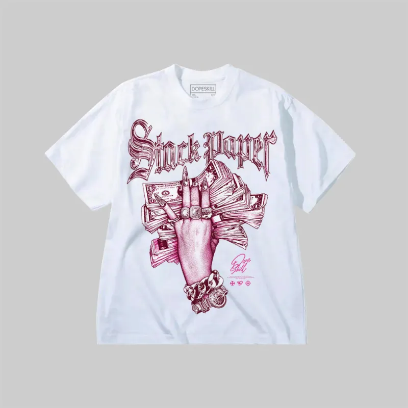 Stack Paper Pink Graphic DopeSkill Premium T-Shirt sold by DopeSkill