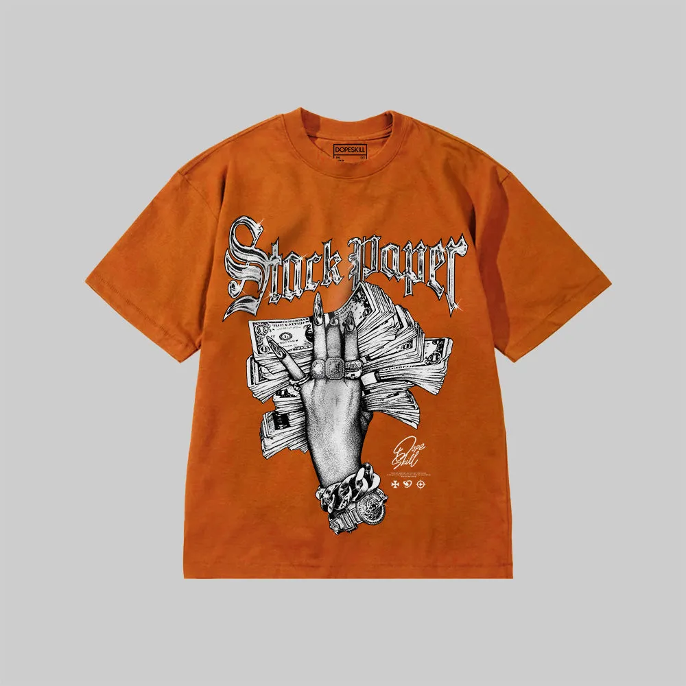 DopeSkill Premium T-Shirt – Stack Paper Graphic sold by DopeSkill product image thumbnail 4