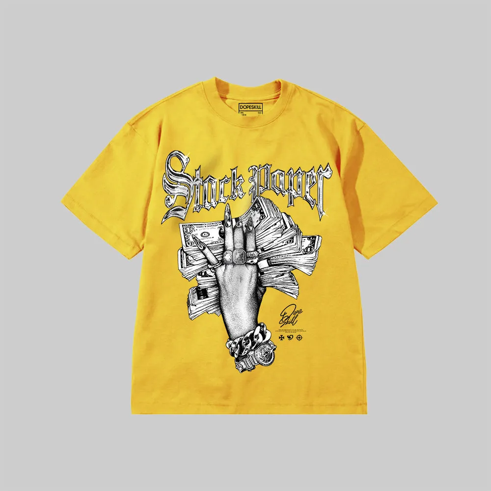 DopeSkill Premium T-Shirt – Stack Paper Graphic sold by DopeSkill product image thumbnail 3
