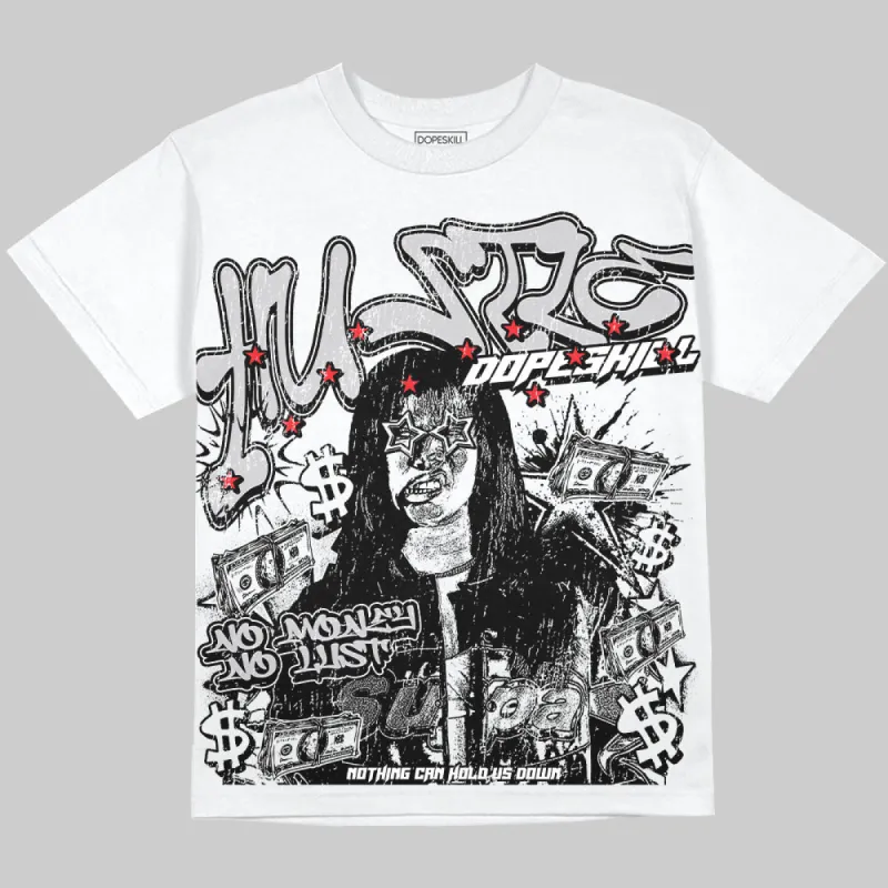 Grey Collection DopeSkill Oversize Print T-Shirt No Money No Lust Graphic sold by DopeSkill