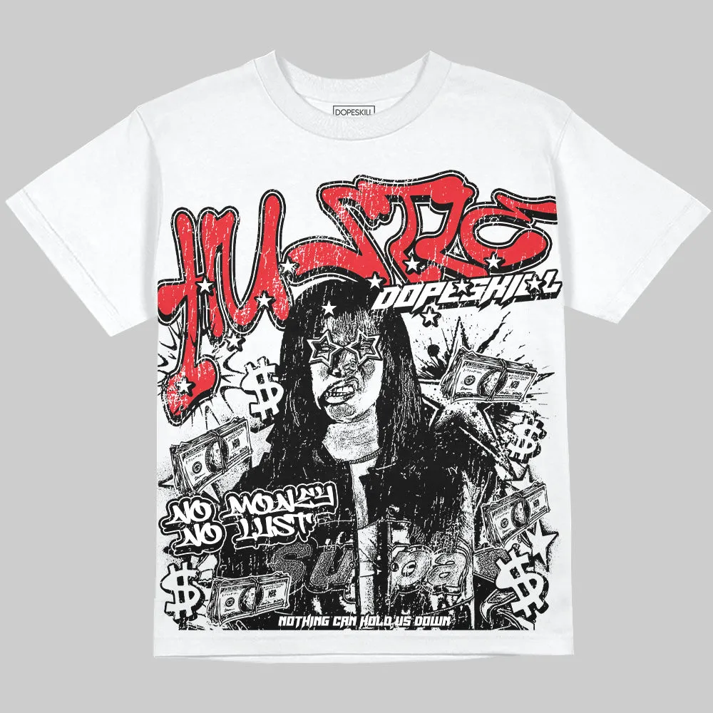 Black and White Collection DopeSkill Oversize Print T-Shirt No Money No Lust Graphic sold by DopeSkill