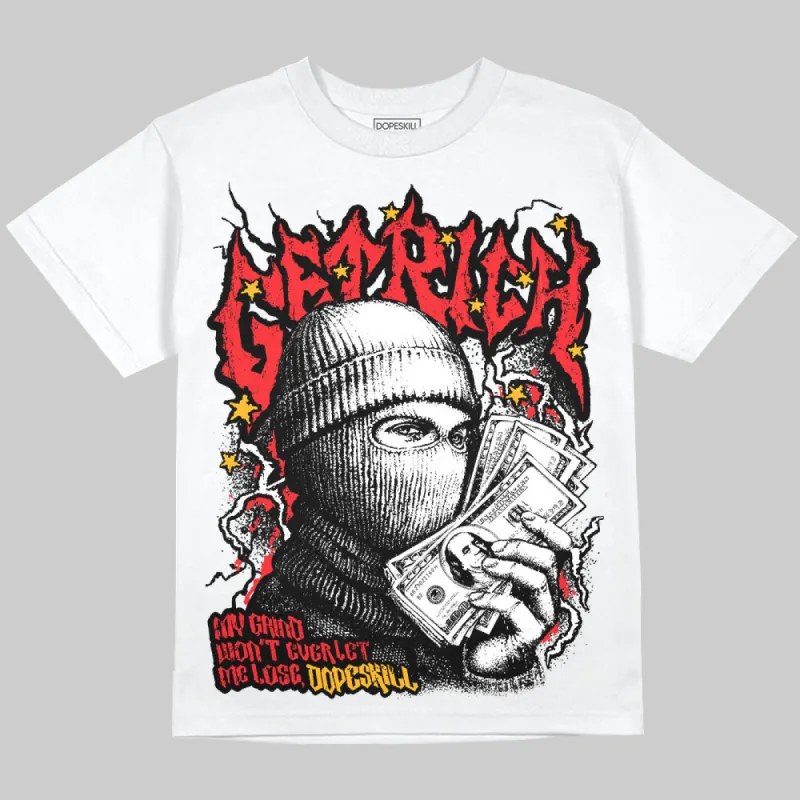 Red Collection DopeSkill Oversize Print T-Shirt Wealthy Graphic sold by DopeSkill