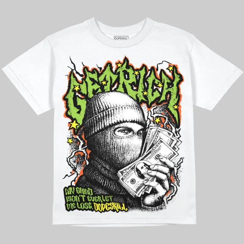 Neon Green Collection DopeSkill Oversize Print T-Shirt Wealthy Graphic sold by DopeSkill