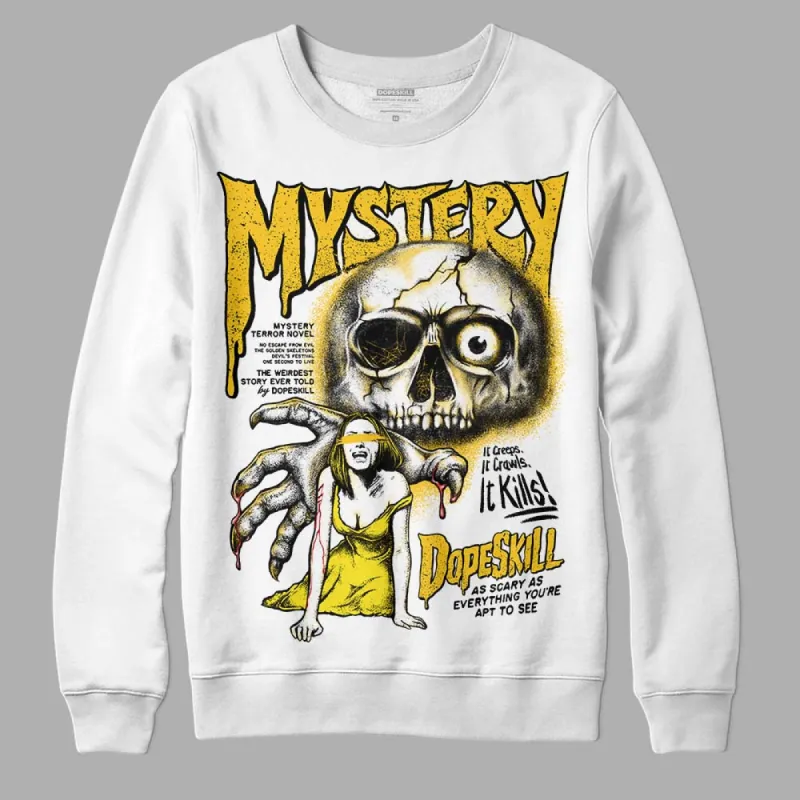 Vivid Sulfur 4s DopeSkill Sweatshirt Mystery Ghostly Grasp Graphic sold by DopeSkill